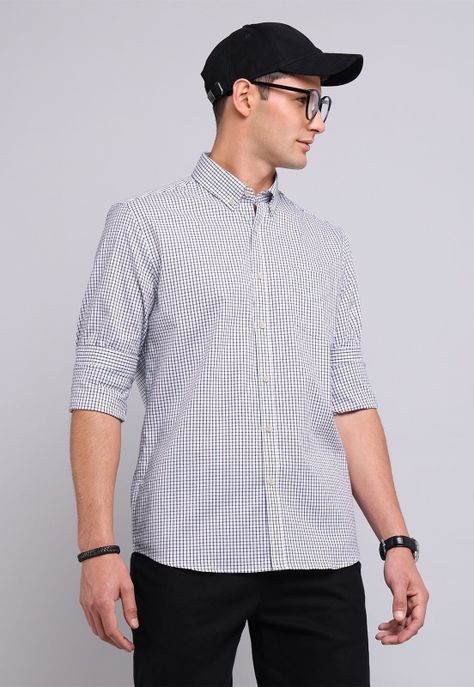 Camisa Cuadros Arrow CM2704WBU-0