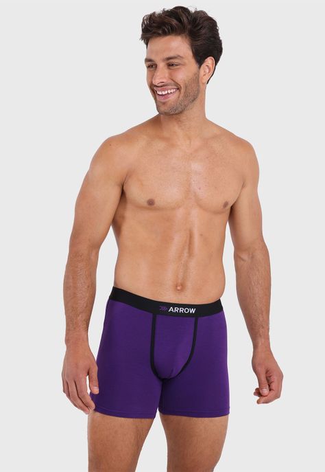 Boxer 4 Unidades Liso Arrow-4