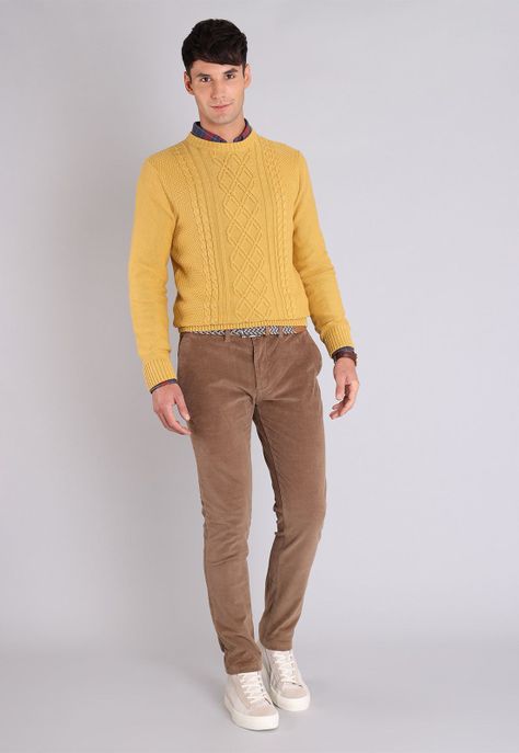 Pantalón Cotelé Spandex Arrow PA2701WBE-3