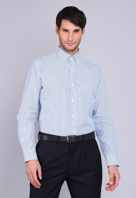 Camisa Formal A Rayas Arrow ARM9034AZ-0