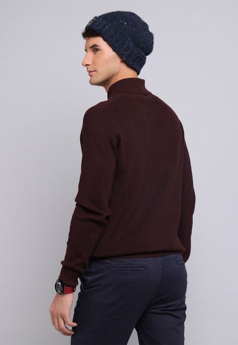 Sweater Cuello Smoking Arrow SW2713WBU-1