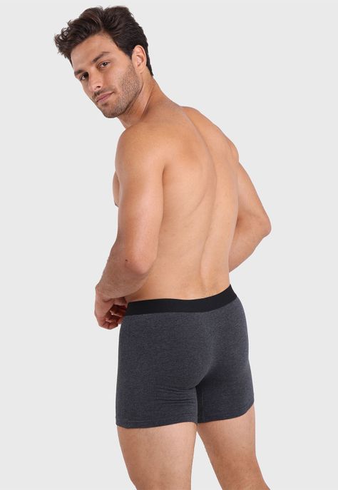 Boxer 3 Unidades Liso Arrow BO32321GR-4
