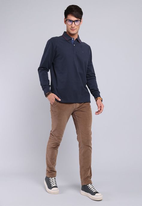 Polera Jersey Manga Larga Arrow PO2722WNB-3
