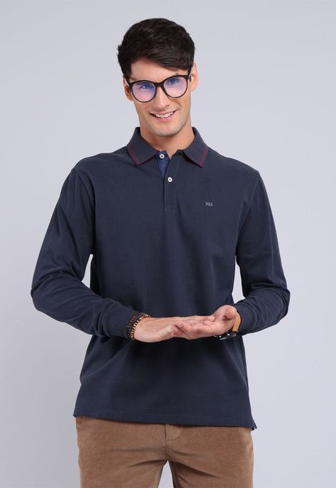 Polera Jersey Manga Larga Arrow PO2722WNB-4