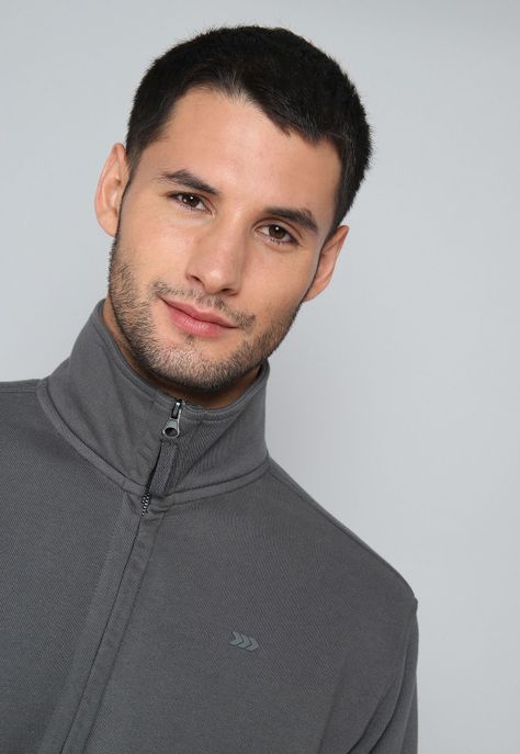 Polerón Cuello Alto Arrow PL31021GR-2