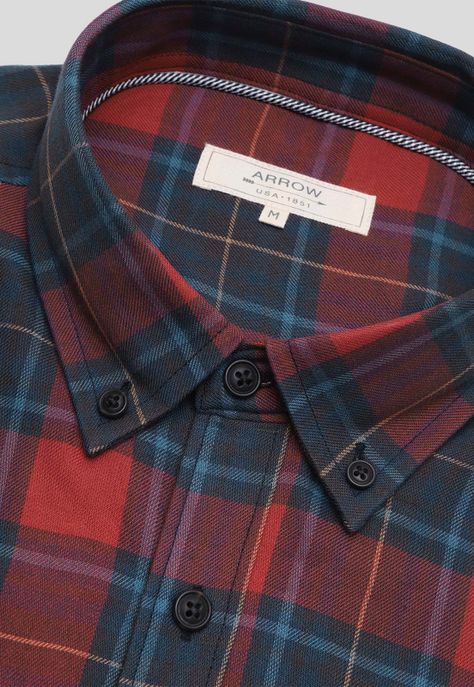 Camisa Escocesa Arrow CM2713WRO-4