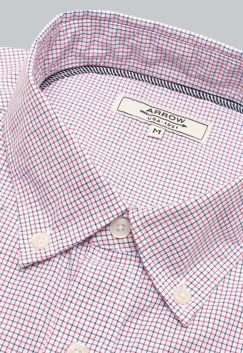 Camisa Cuadros Manga Larga Arrow CM31005NB-4