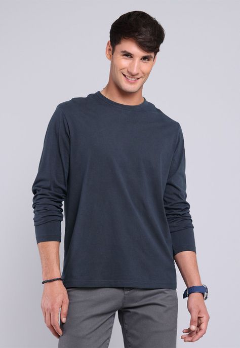 Polera Algodón Manga Larga Arrow PO2745WNB-0