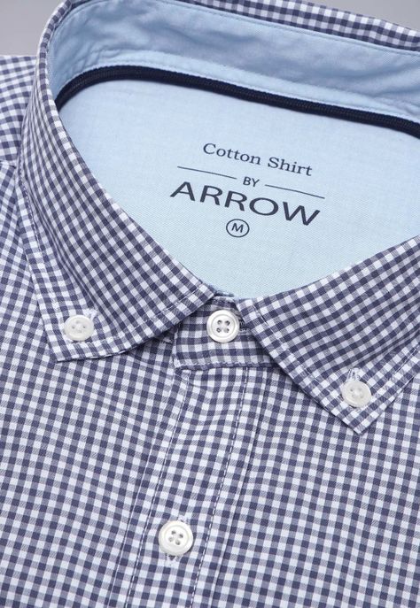 Camisa Cuadros Manga Larga Arrow CM3003SAZ-4