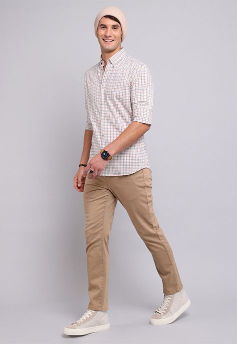 Camisa Cuadros Arrow CM2703WBL-3