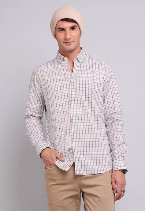 Camisa Cuadros Arrow CM2703WBL-4