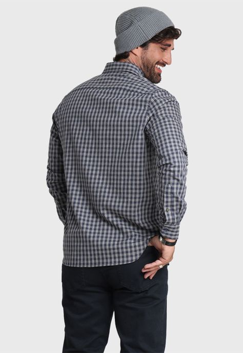 Camisa ML Escocesa Arrow-4