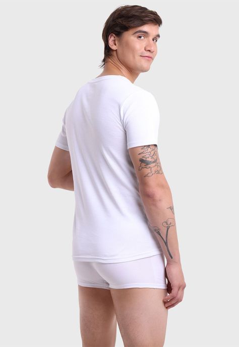 Camiseta Bipack Cuello V Arrow CT23203BL-2