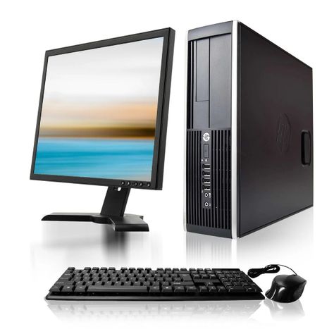 KIT COMPUTADOR HP 6305 SFF / AMD A4 3.4GHZ / 8GB RAM DDR3 / 240GB SSD + MONITOR + TECLADO + MOUSE-0