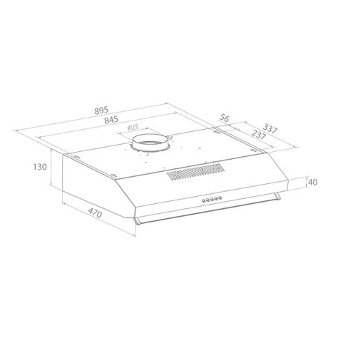 Campana de Cocina Gröner Inox 90cm – 450 m3/h-4