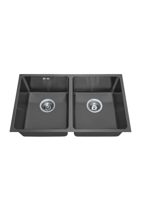 Lavaplatos Doble Gröner Black 750DHB-0