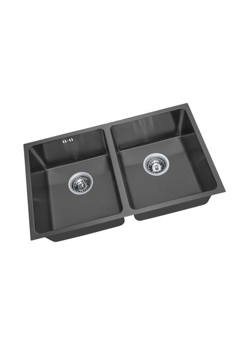 Lavaplatos Doble Gröner Black 750DHB-2
