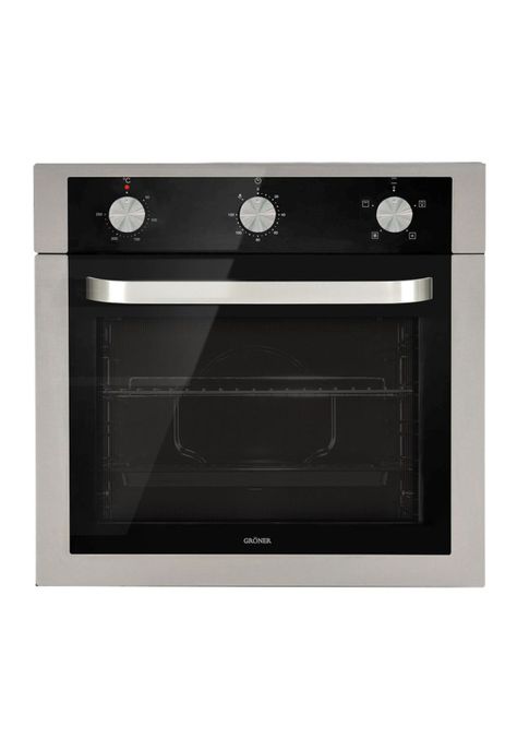 Horno Eléctrico Empotrable Gröner Inox 4F 56L-1