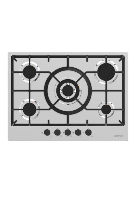 Encimera a Gas Inox 5Q-0
