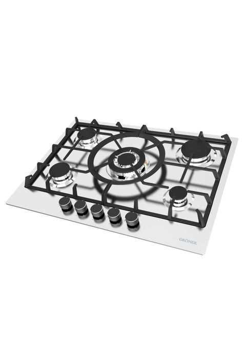 Encimera a Gas Inox 5Q-3