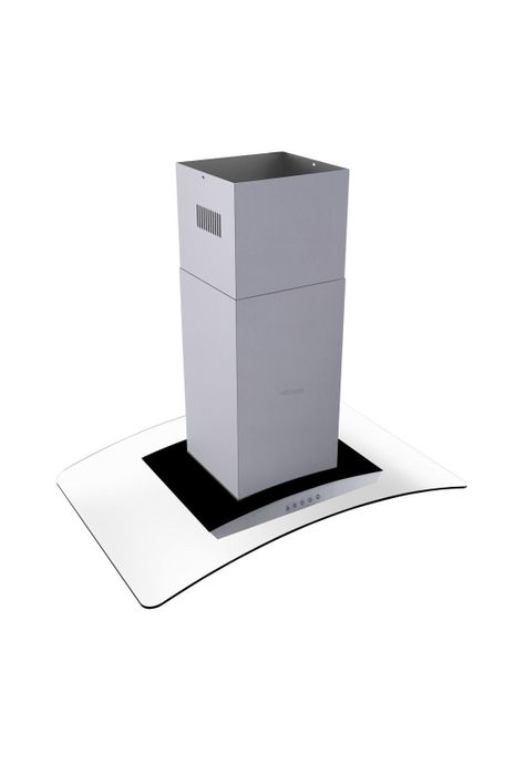Campana Isla Gröner Inox 90 cm-5