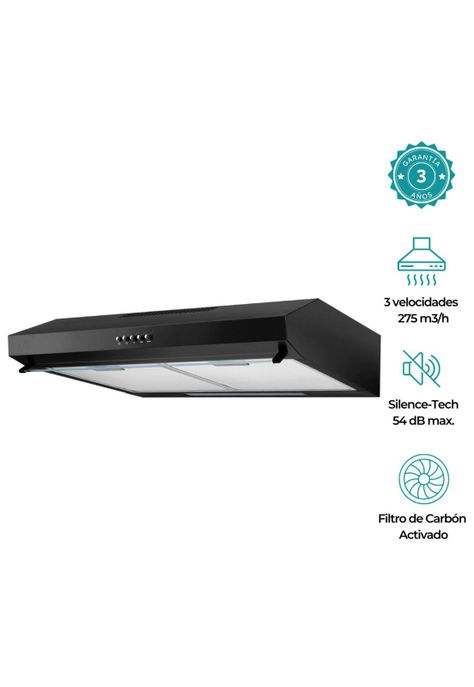 Campana de Cocina Gröner Black 60cm-0