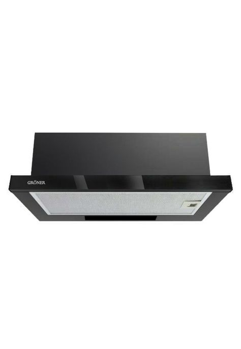 Campana Telescópica Gröner Black Glass 60 cm-1