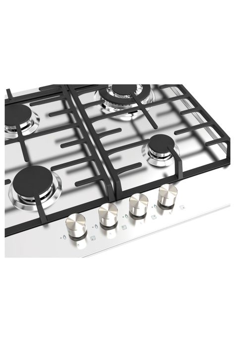 Encimera a Gas Gröner Inox 4Q-2