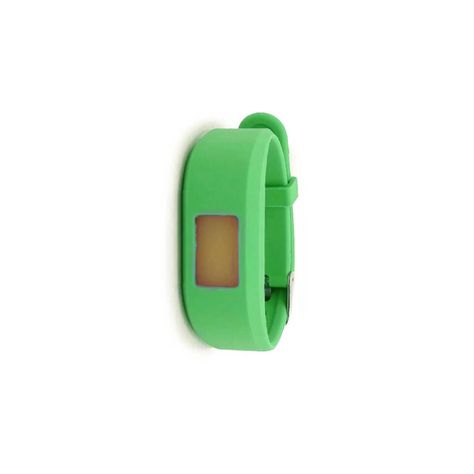Pulsera Repelente Silicona Verde-1