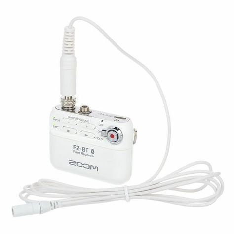 Grabadora de Campo Bluetooth Compacta Color Blanco-1