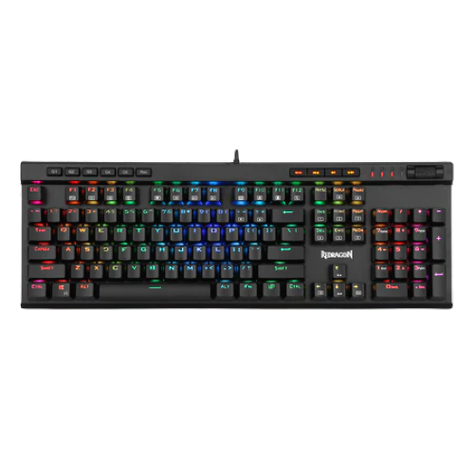 Teclado Redragon Vata RGB K580 Outemu Brown Negro Mecanico-0