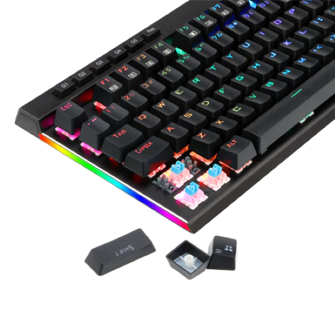 Teclado Redragon Vata RGB K580 Outemu Brown Negro Mecanico-3