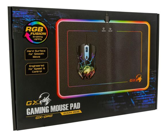 Mouse Pad Genius Rgb Gx-pad 600h Electrotom-4