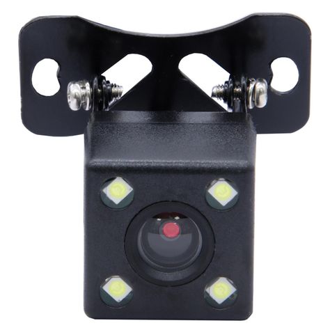 Camara Hd Auto Visión Nocturna Retroceso Ip66 12V 4Led-0
