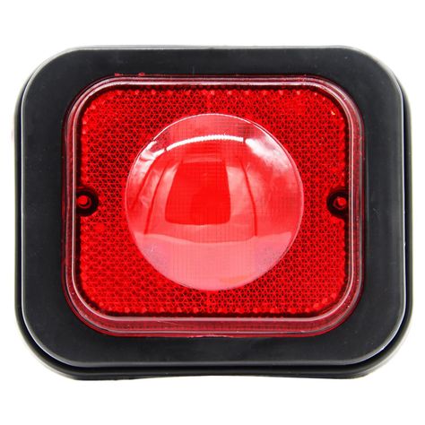 Farol Lateral 4Led Rojo 12V/24V 10X8,5X2,8 634-0