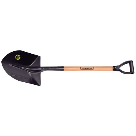 Pala Punta Huevo Acero Mango Madera 71 Cm-0