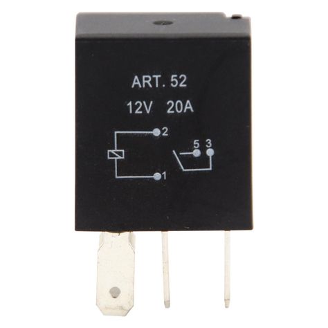 Micro Relay 12V 20A 4P-0