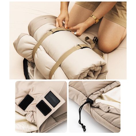 Saco De Dormir Ps300 Ovalado- Beige-1