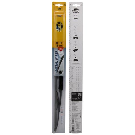 Plumilla Hella 18 Pulgadas 45,7 Cm Con Adaptador-0