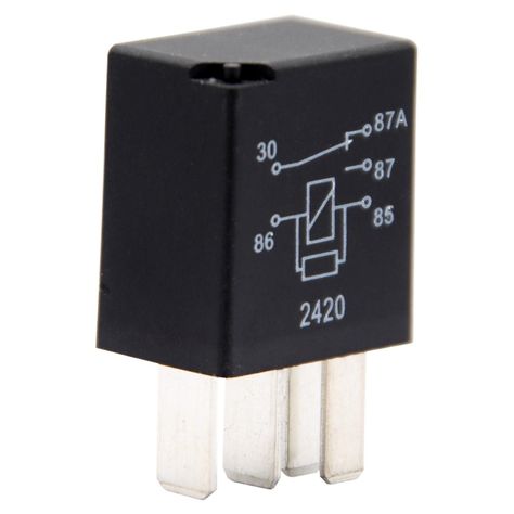 Micro Relay 24V 20/10Amp 5P Resistente-0