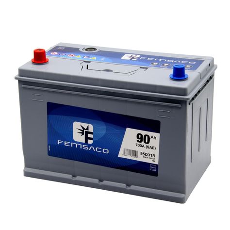 Bateria Femsaco 90Ah Positivo Izquierdo Normal 630 CCA-1