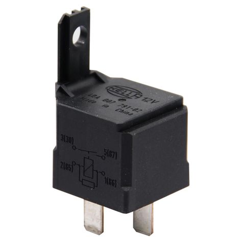Relay 12V 40Amp 4P Universal Con Soporte-0