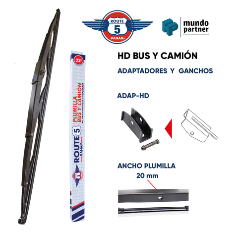 Plumilla 36 Pulgadas 91,4 Cm Bus Y Camión (HD)-1