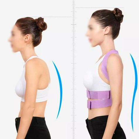 Faja Corrector Postura Soporte Espalda Lumbar Clavicula-1