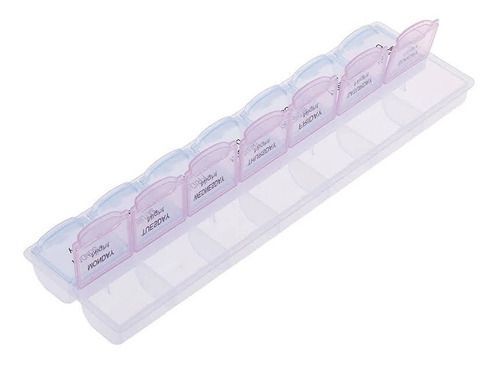 Pastillero Semanal Con 2 Tomas Por Día Mañana Y Tarde-2