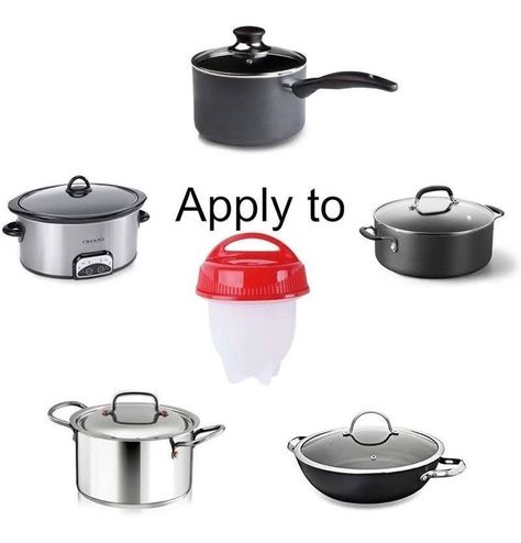 Set 6 Hervidor De Huevos De Silicona Para Cocina-1
