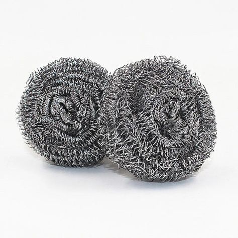 Pack x4 Esponja Metalica Virutilla Para Cocina Ollas-2