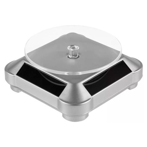 Exhibidor Mostrador Joyas 360 Giratorio Panel Solar-3