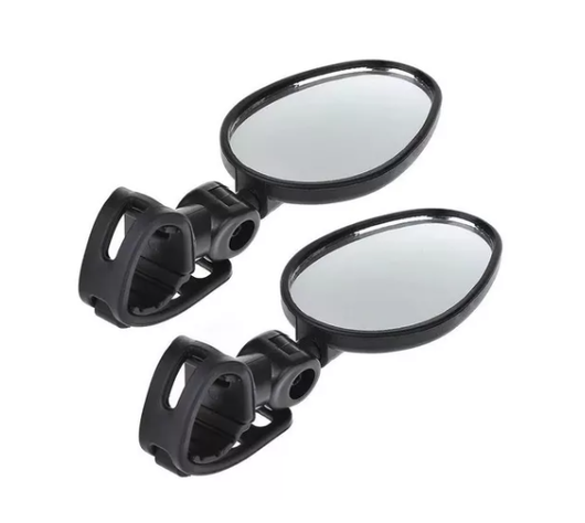 Pack x2 Espejo Retrovisor Bicicleta Triangular-0