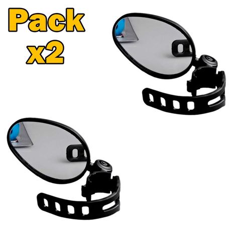 Pack x2 Espejo Retrovisor Bicicleta Triangular-5